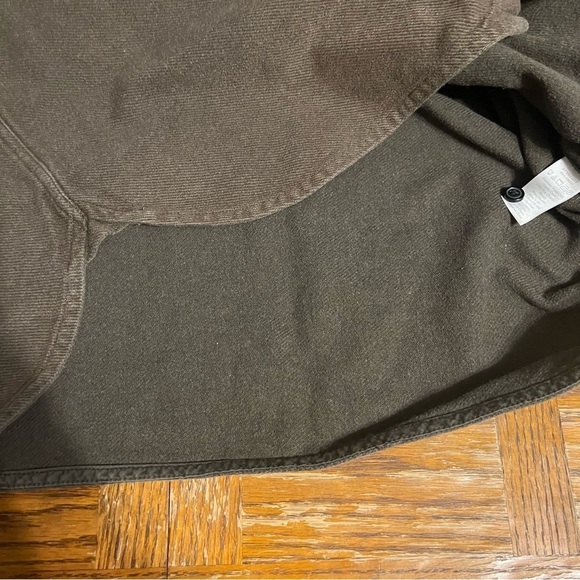 Everlane Men's Heavyweight Overshirt Shacket in Heathered Green Sz XXL *Flawed* - Picture 11 of 15